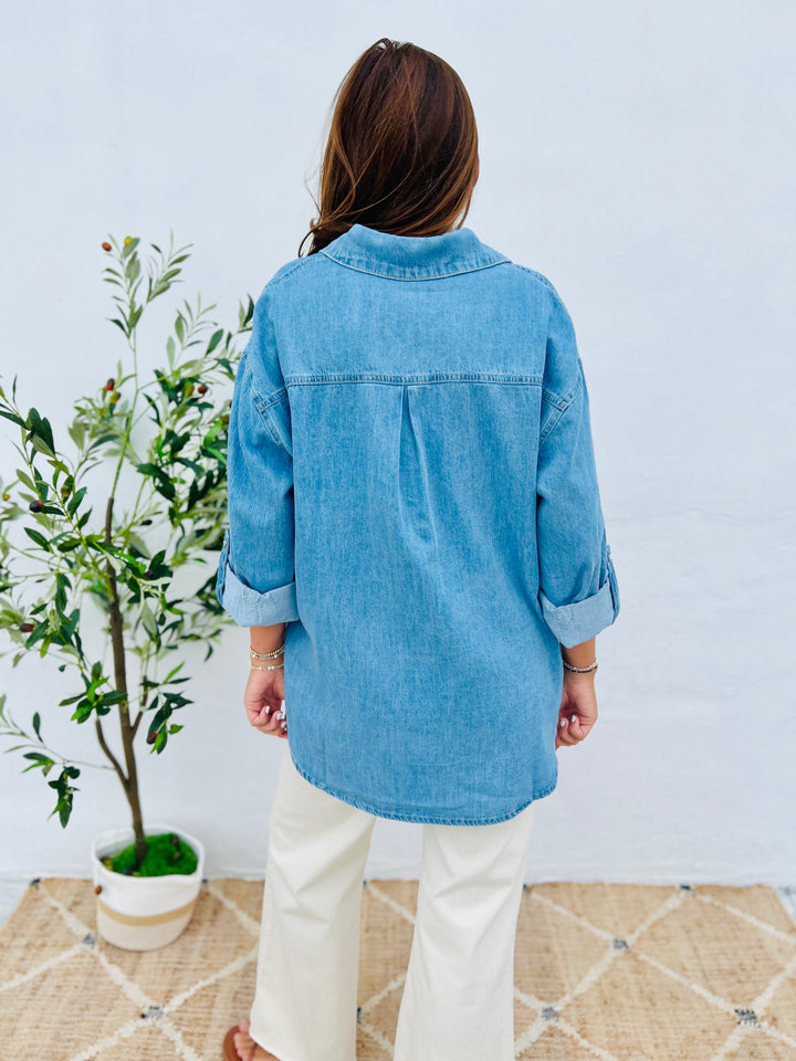 Coastal Cowgirl Button Up Shirt