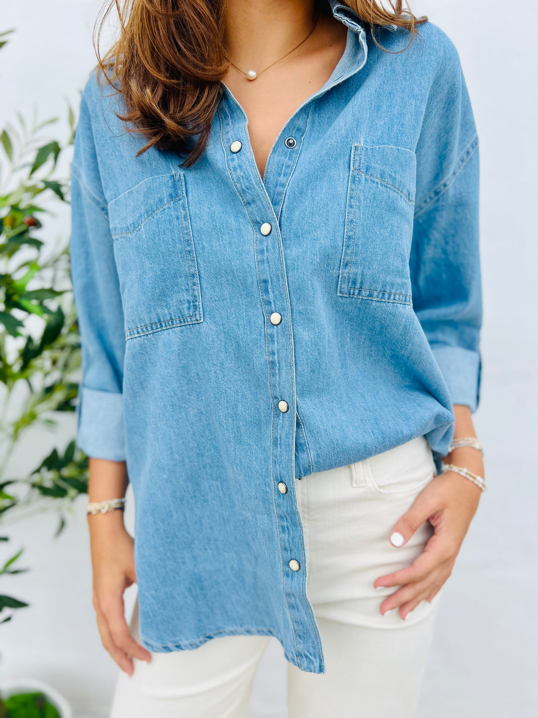 Coastal Cowgirl Button Up Shirt