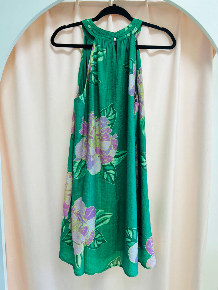 Tropical Nights Halter Dress