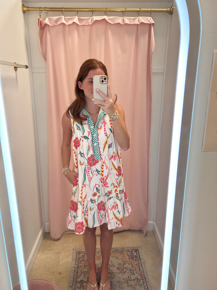 Sweetgrass Collar Dress