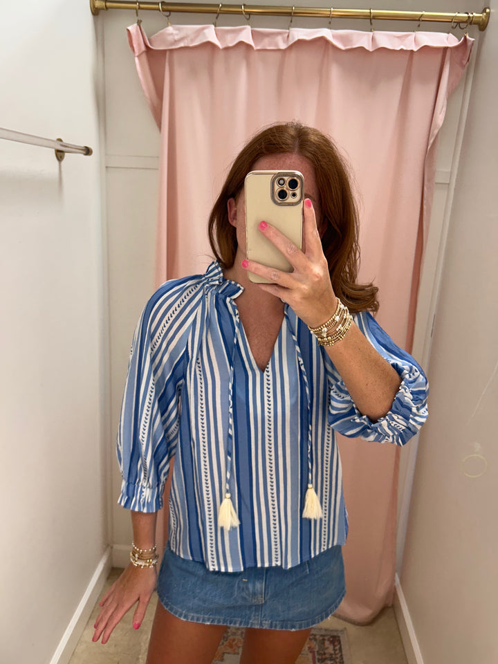 Thalia Tassel Top