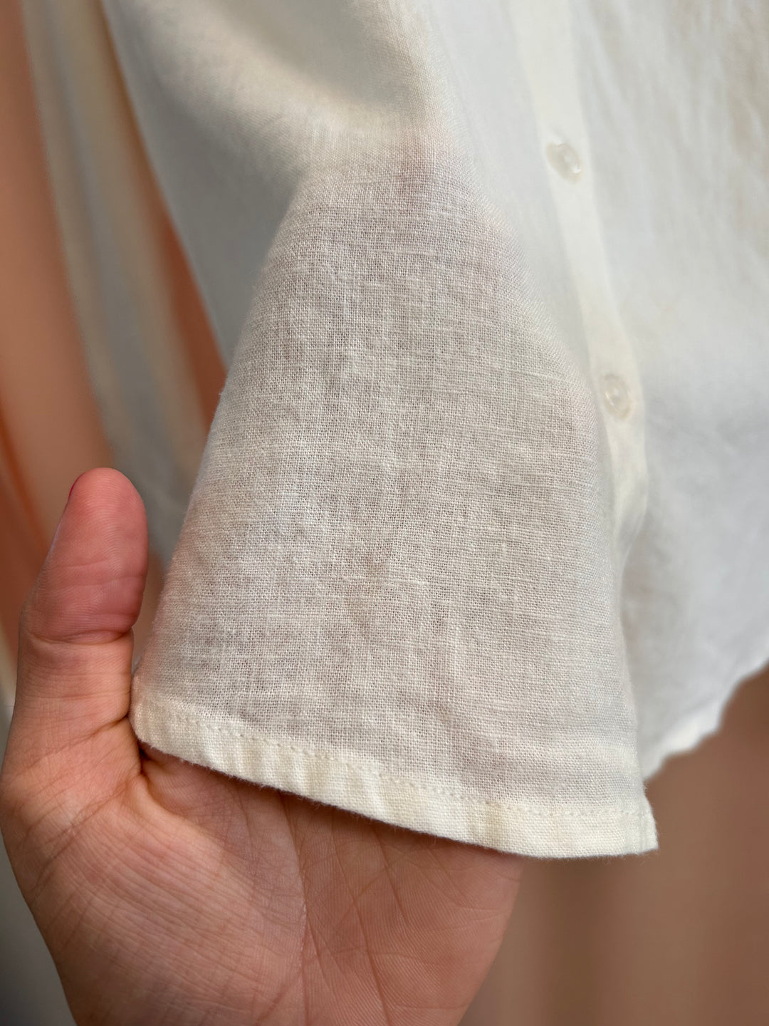 Z Supply Alfie Linen Button Down - White