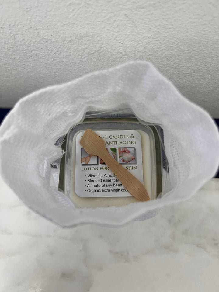 The VERO Candle Glass - Citrus Basil and Wild Mint