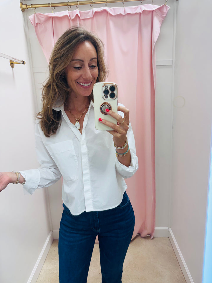 Z Supply - Favorite Button Up Top - White