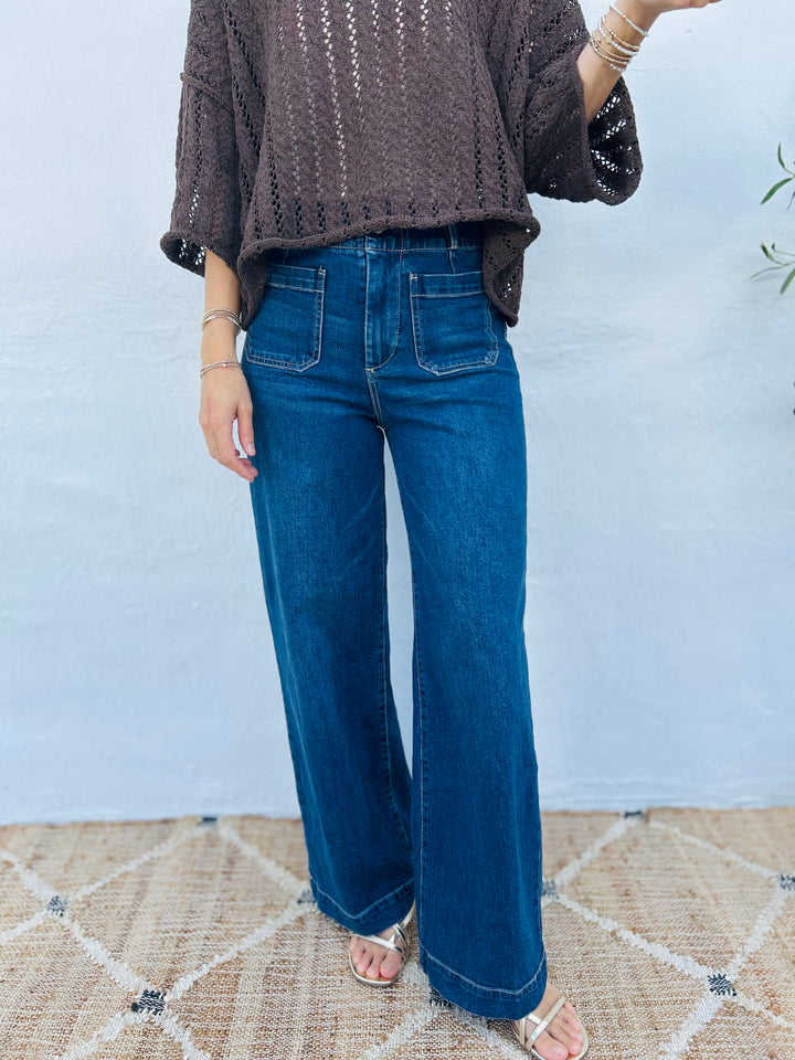 DEAR JOHN - Audrey Wide Leg Jean - Frawley