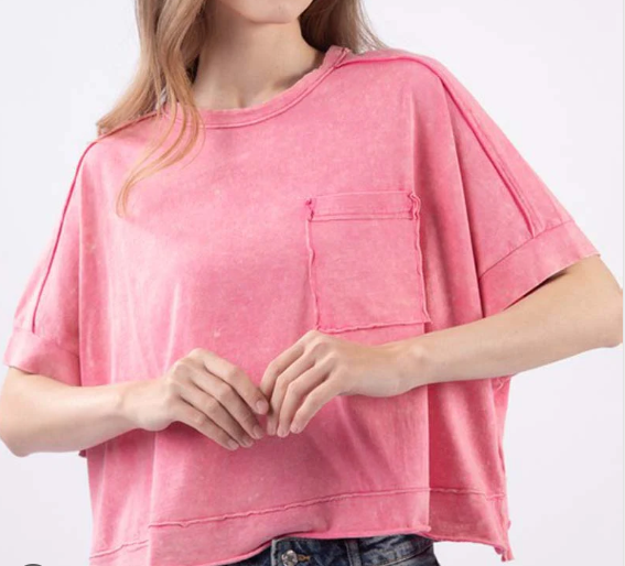 Basically Yours Top - Pink