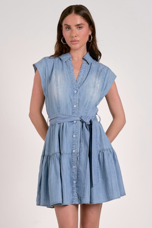 Becky Denim Dress