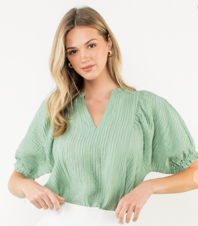 Samara Sage Top
