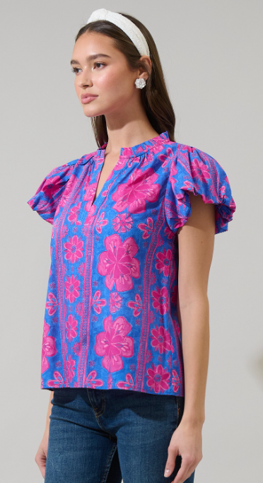 Bethel Floral Blouse