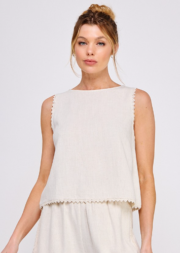 Breezy Ivory Tank