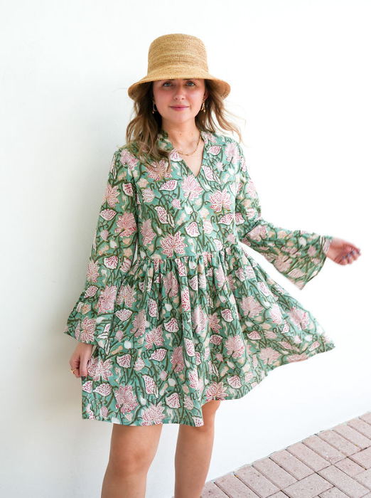 "The Maggie - Sage & Red" by Leighton Ann