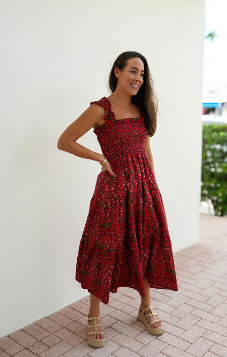 "The Lizzy - Ruby & Emerald" by Leighton Ann