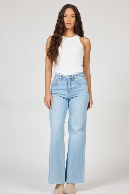 DEAR JOHN - FIONA - Wide Leg High Rise Jeans