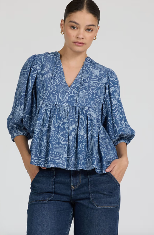 DEAR JOHN - Malia Top in Avalon
