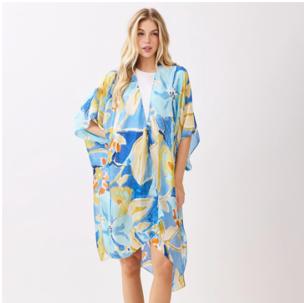 Ava Azure Kimono