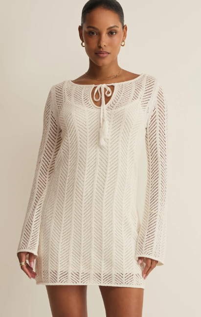 Falling Waters Crochet Dress