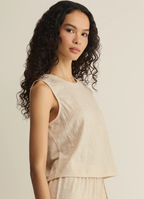 Sloane Textured Top