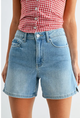 Walking Shorts - Light Denim