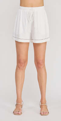 Soft Tie Waist Shorts