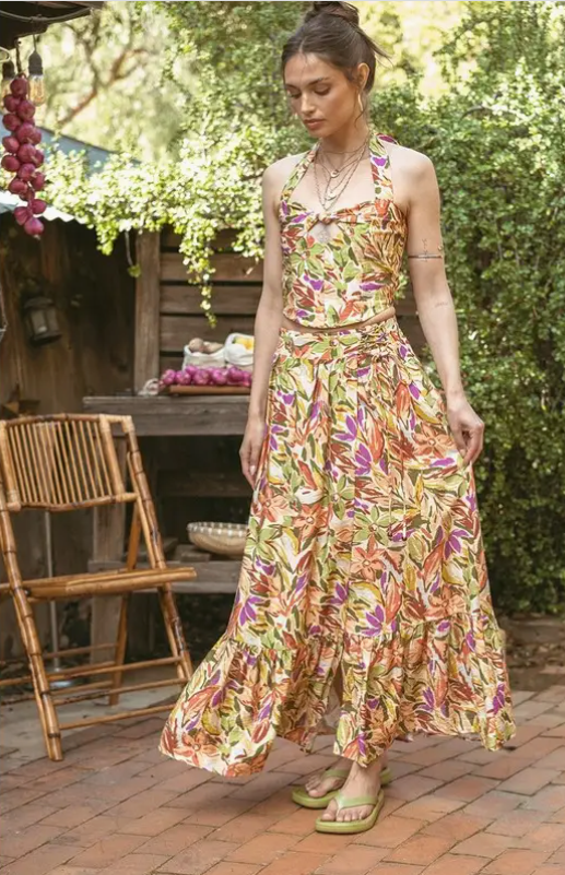 Summer Mellowing Maxi Skirt