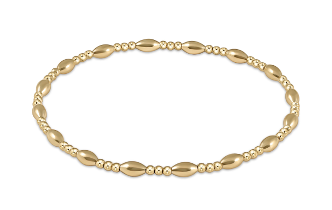 Harmony Sincerity Gold 2mm Bracelet