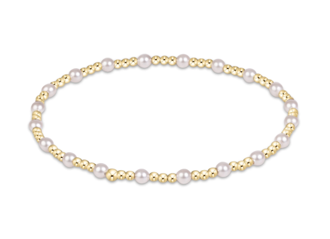 Sincerity Pearl 3mm Bracelet