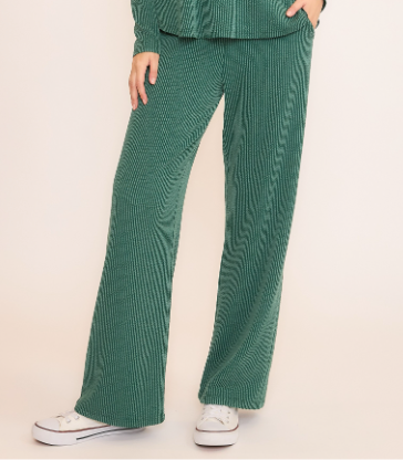 Cozy By The Fire Bottoms -  Forest Green