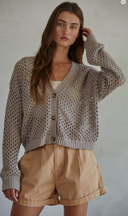 Marlow Mocha Cardigan