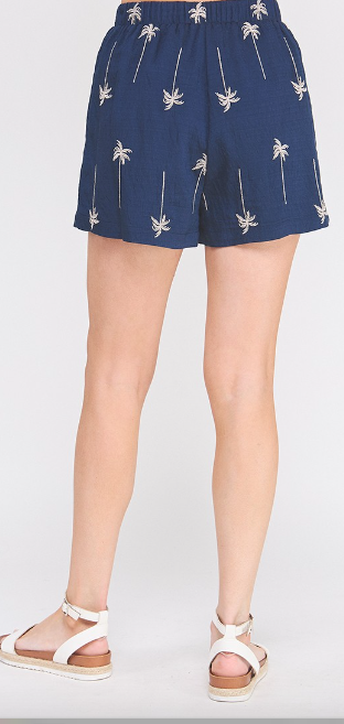 Key West Dreamin' Shorts - Tropical Navy