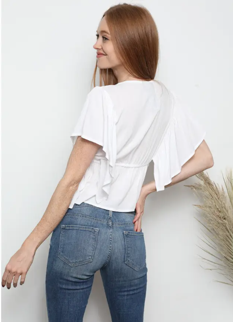 Olive Blossom Blouse