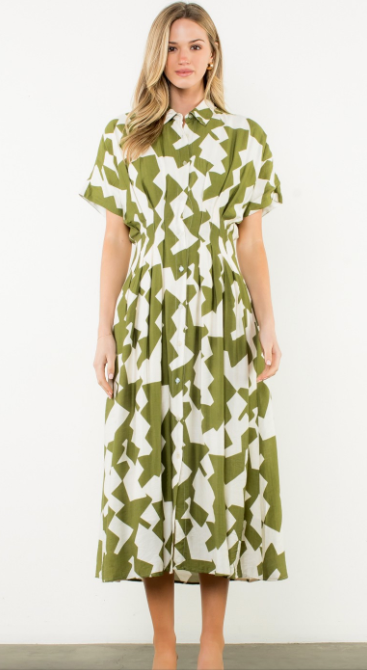 Tuscan Hills Maxi Dress