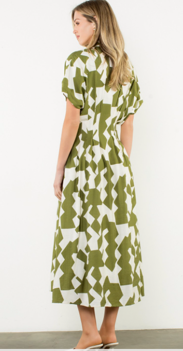 Tuscan Hills Maxi Dress