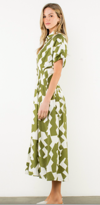 Tuscan Hills Maxi Dress