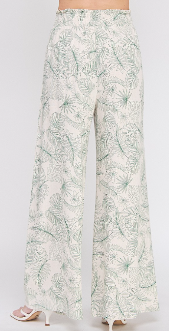 Green Tropics Pants