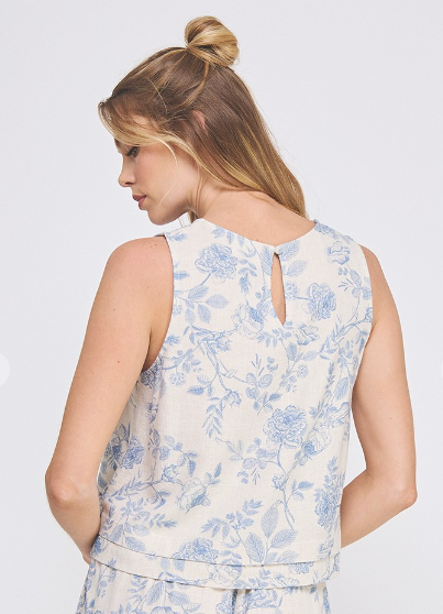 Blue Blossom Tank