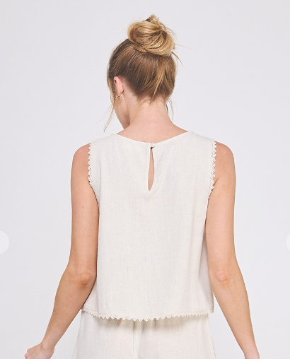 Breezy Ivory Tank