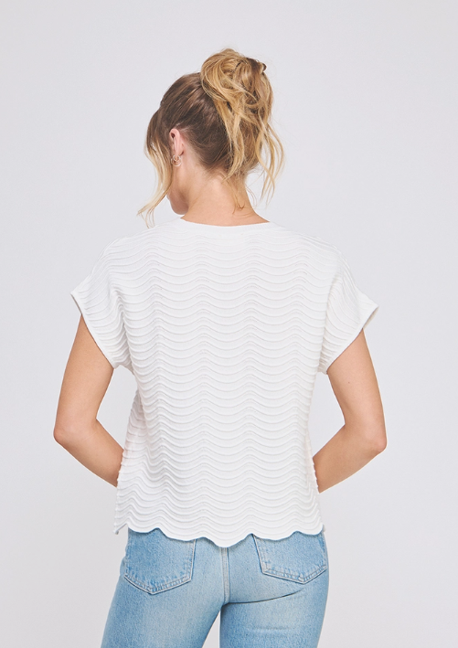 The True Vine Knit Top - Off-White