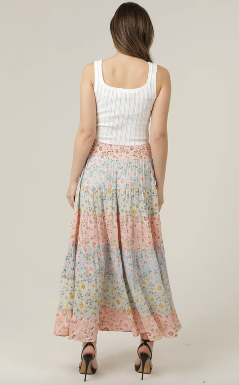 Transformation Tiered Skirt - Multi
