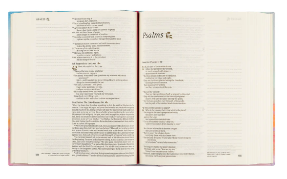 NLT Notetaking Bible - Rosemary Beach