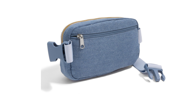 Chrissy Cross Body Belt Bag - Denim