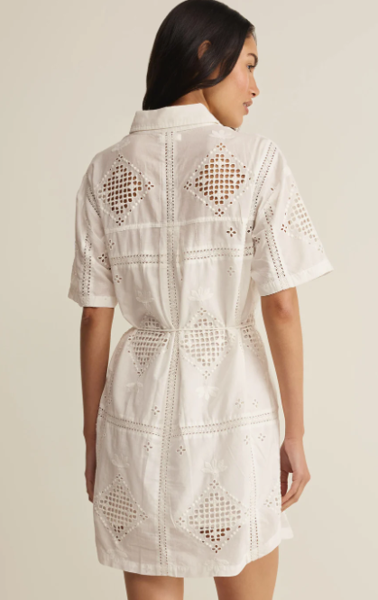 Annabelle Eyelette Dress