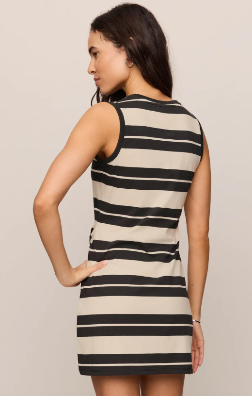 Z Supply Mattie Striped Jersey Mini Dress