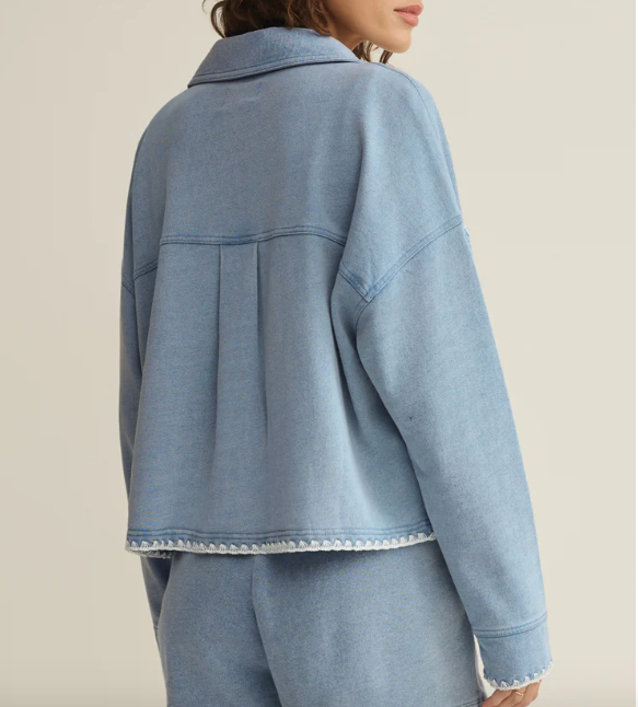 Z Supply - All Day Crop Whipstitch Jacket