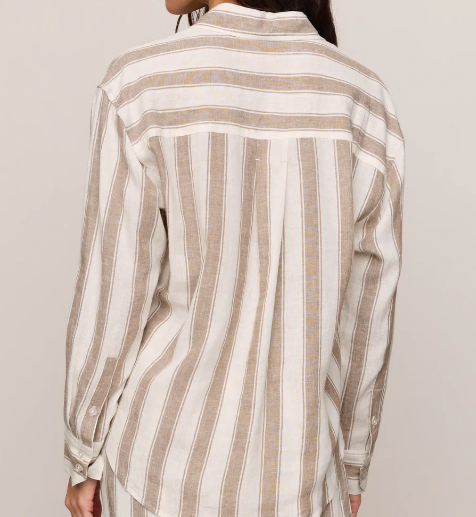 The Perfect Striped Button Up