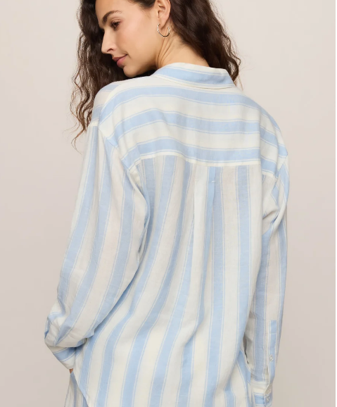 The Perfect Striped Button Up