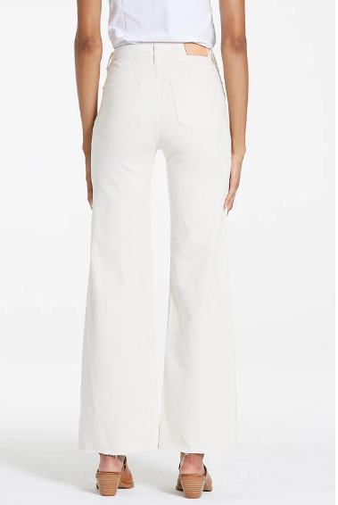 DEAR JOHN - Fiona Wide Leg Jean - Wheat