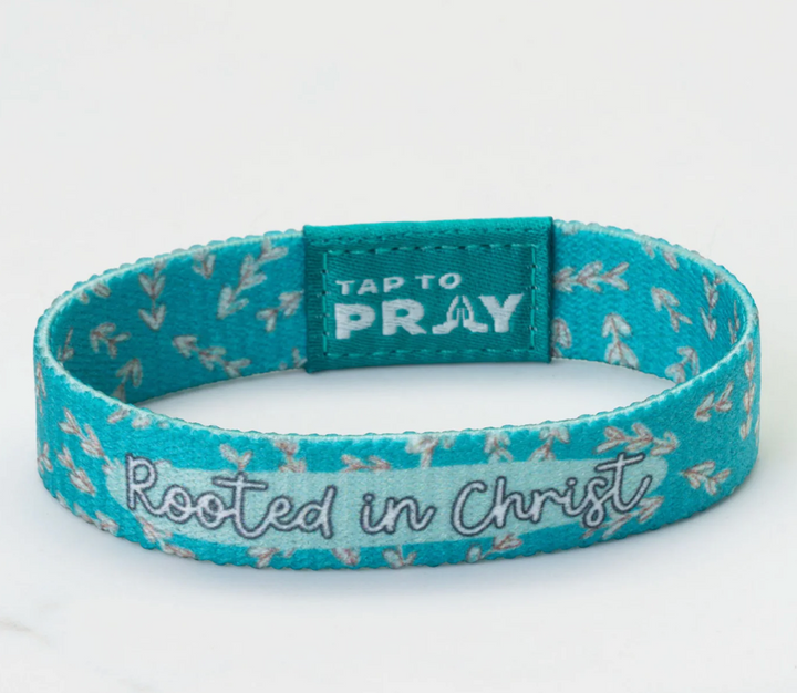 Tap To Pray® Kingfolk Series Wristband – Rooted In Christ