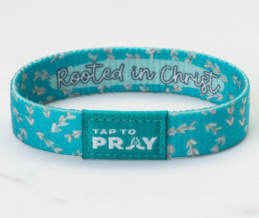 Tap To Pray® Kingfolk Series Wristband – Rooted In Christ