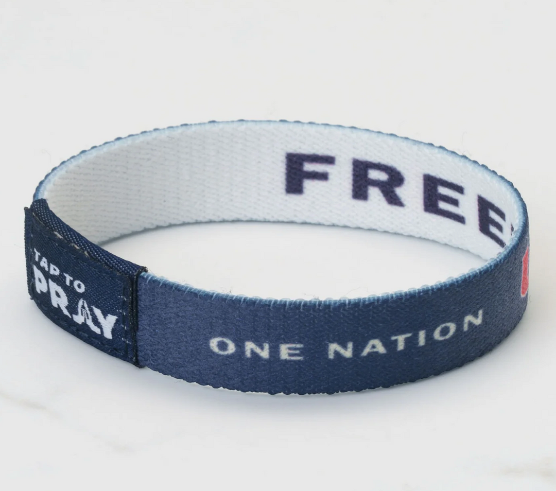 Tap To Pray® Wristband – Freedom