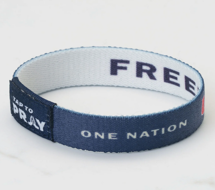 Tap To Pray® Wristband – Freedom